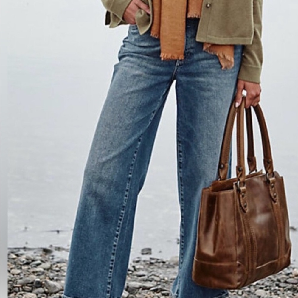 Frye Melissa Shoulder Bag Slate $398